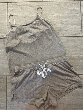 Calvin Klein Gray Cami Short Set